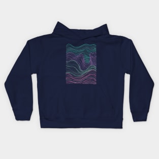 Gentle Waves Kids Hoodie